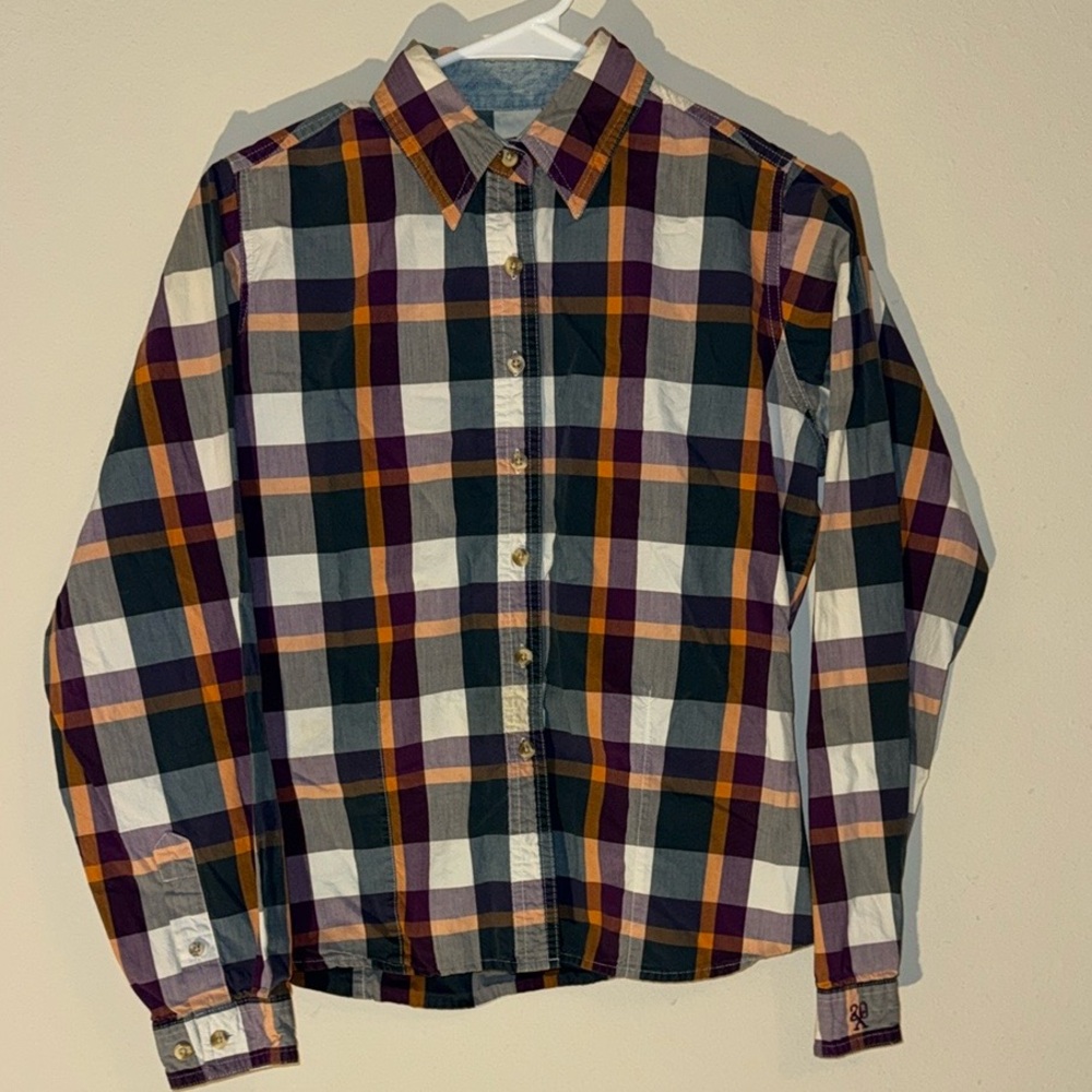 Vintage Women’s TwentyX20 Plaid Button Down with Collar